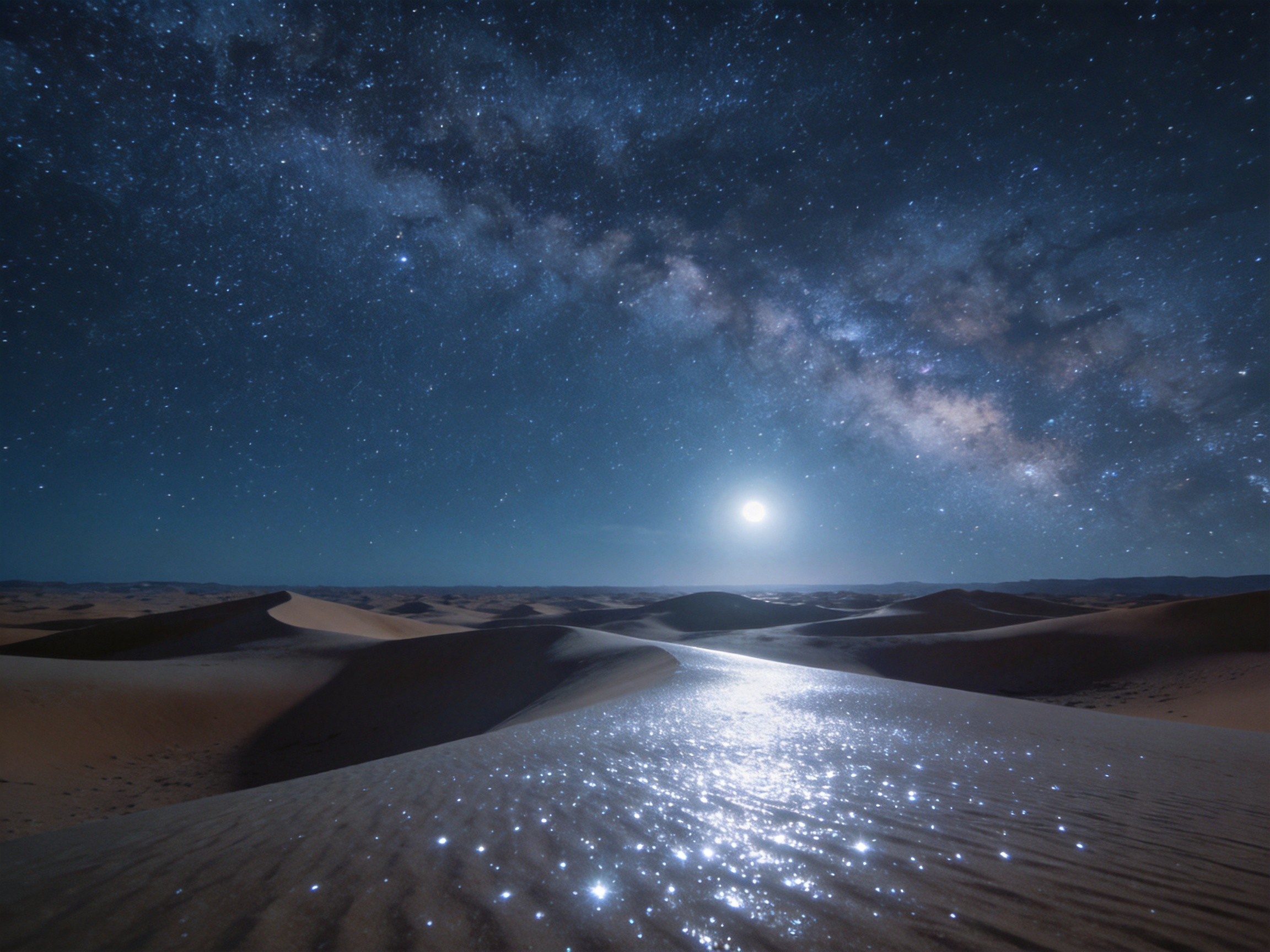 沙漠星空