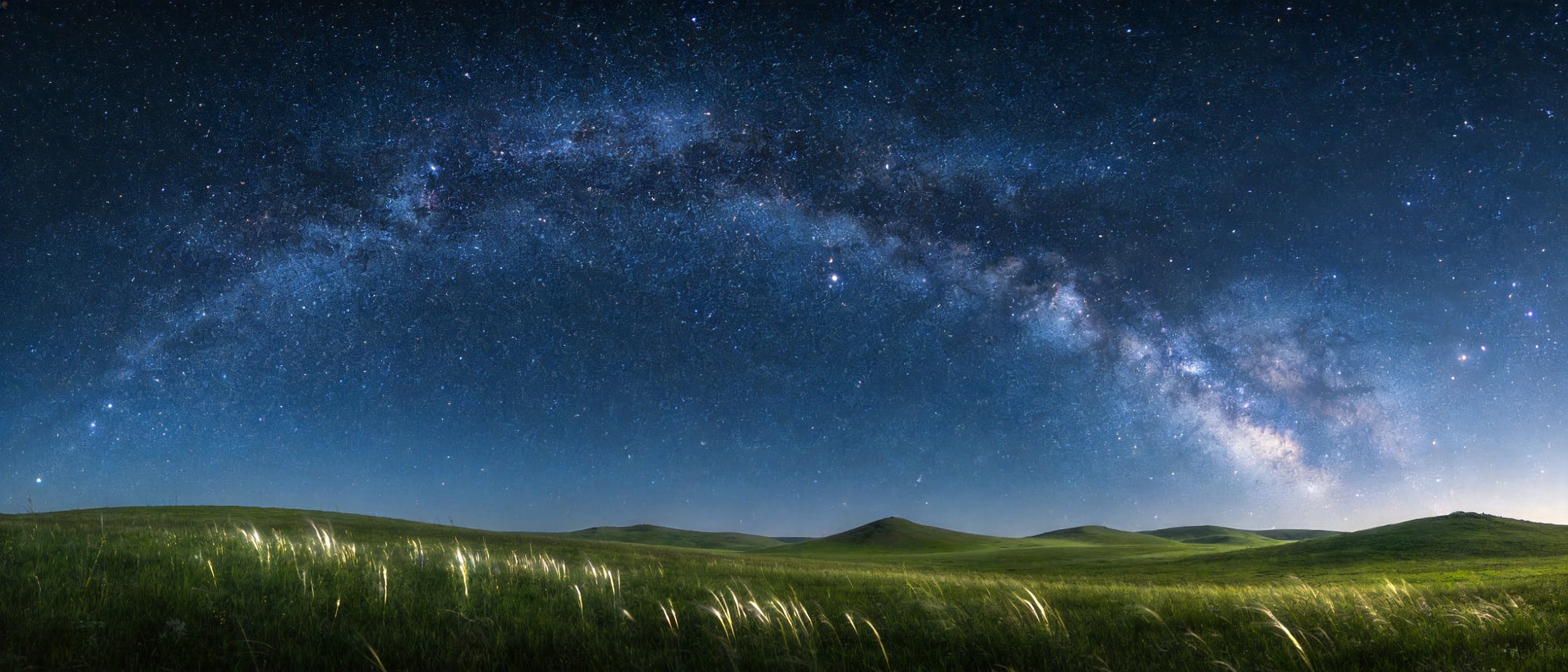 草原星空